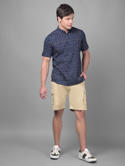 Khaki Shorts-Men Shorts-Crimsoune Club