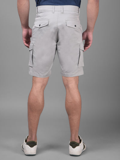 Grey Shorts-Men Shorts-Crimsoune Club