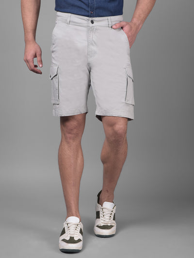 Grey Shorts-Men Shorts-Crimsoune Club