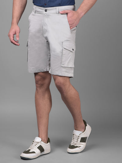 Grey Shorts-Men Shorts-Crimsoune Club