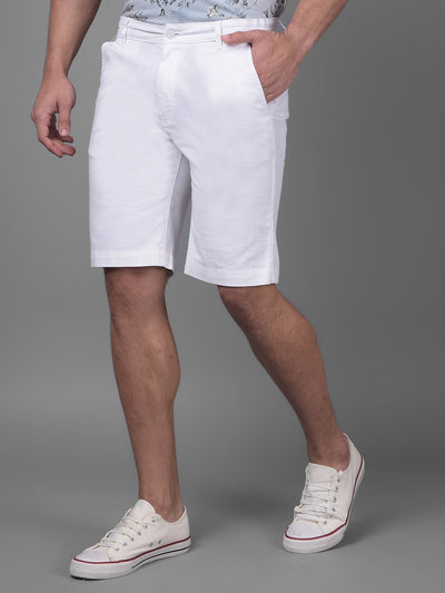 White Shorts-Men Shorts-Crimsoune Club