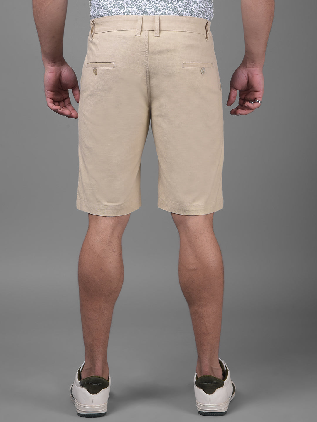 Khaki Shorts-Men Shorts-Crimsoune Club