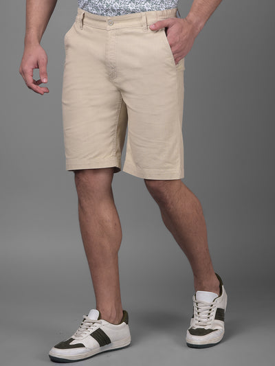 Khaki Shorts-Men Shorts-Crimsoune Club