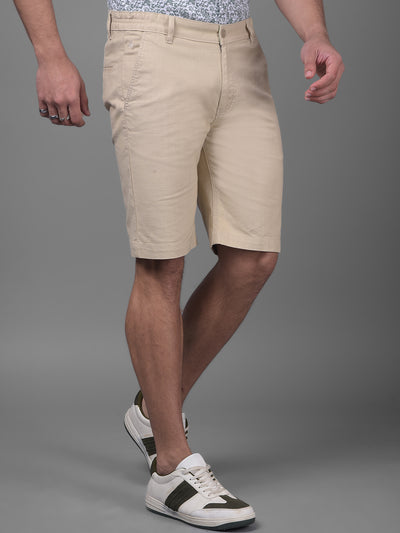 Khaki Shorts-Men Shorts-Crimsoune Club