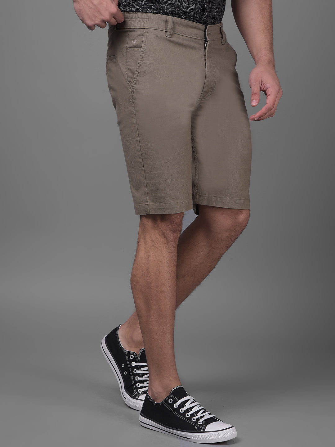 Olive Shorts-Men Shorts-Crimsoune Club