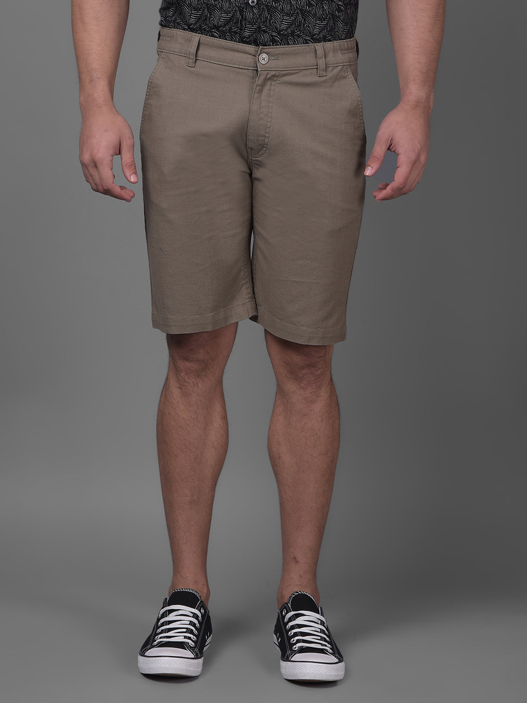 Olive Shorts-Men Shorts-Crimsoune Club