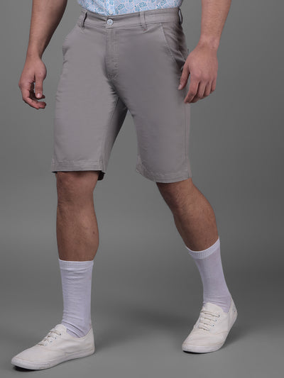 Grey Shorts-Men Shorts-Crimsoune Club