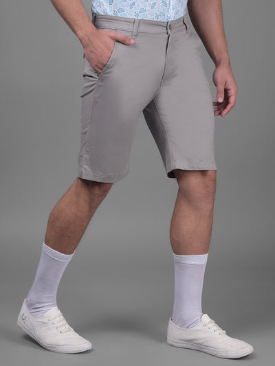 Grey Shorts-Men Shorts-Crimsoune Club