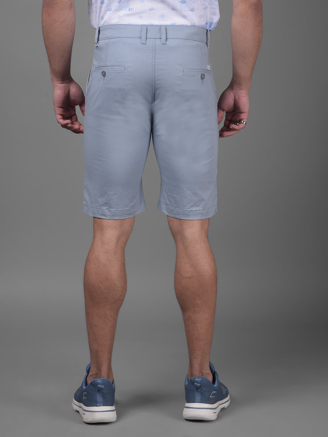 Blue Shorts-Men Shorts-Crimsoune Club