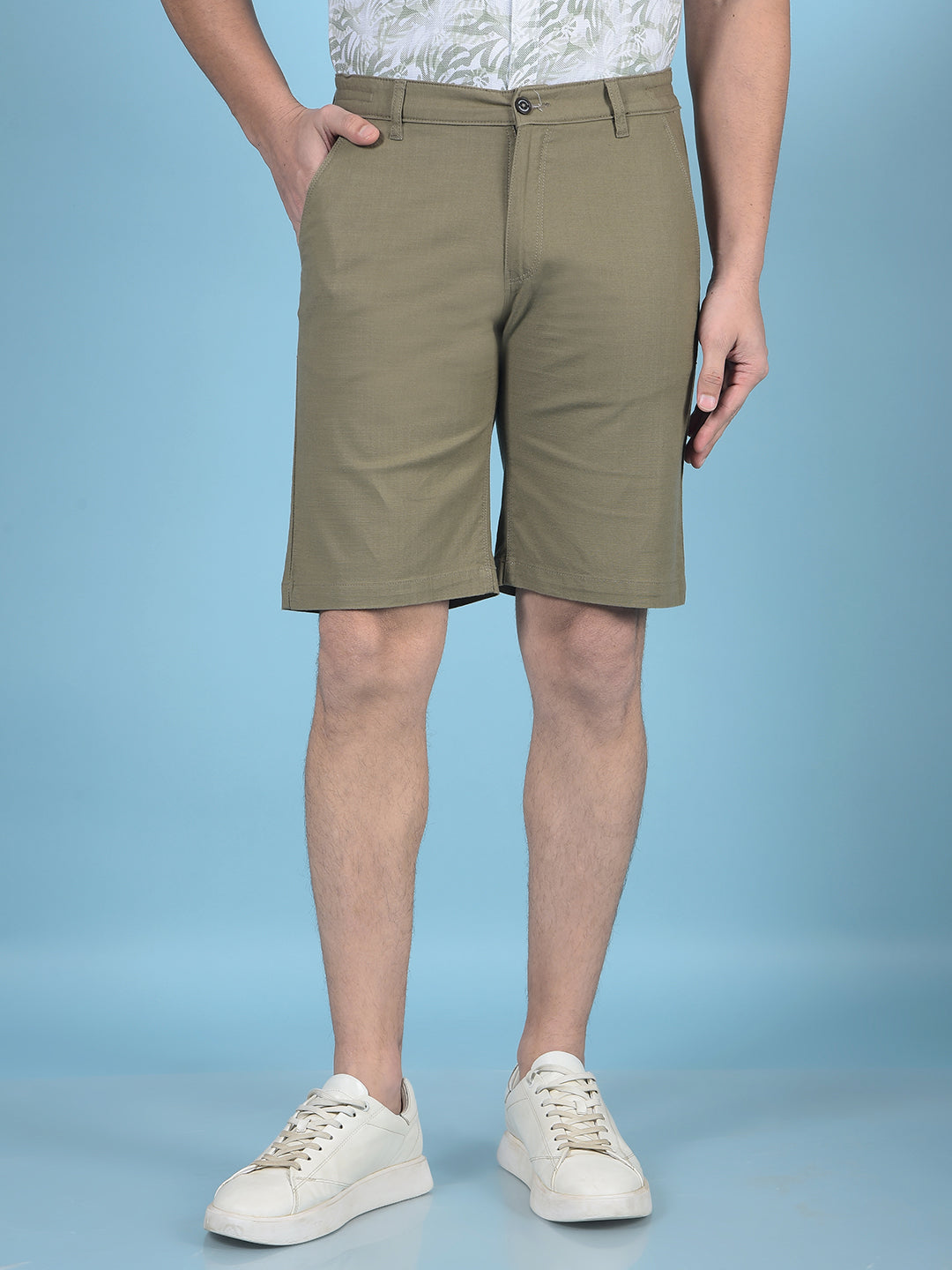 Brown Shorts-Men Shorts-Crimsoune Club