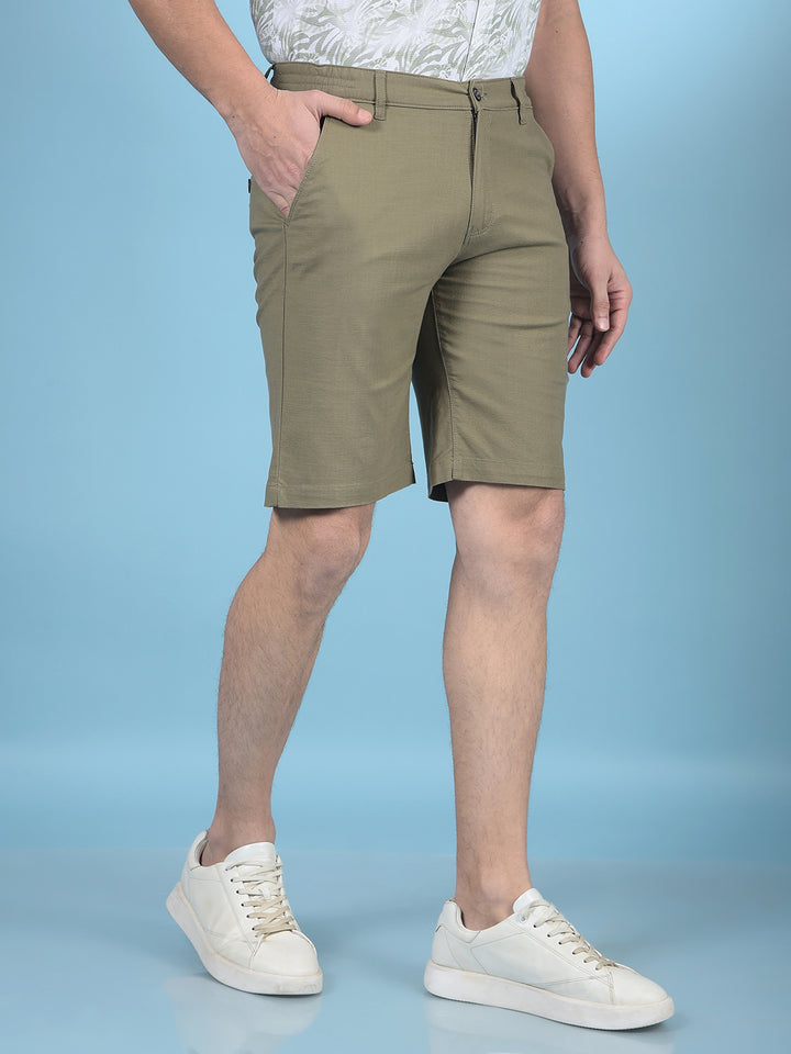 Brown Shorts-Men Shorts-Crimsoune Club