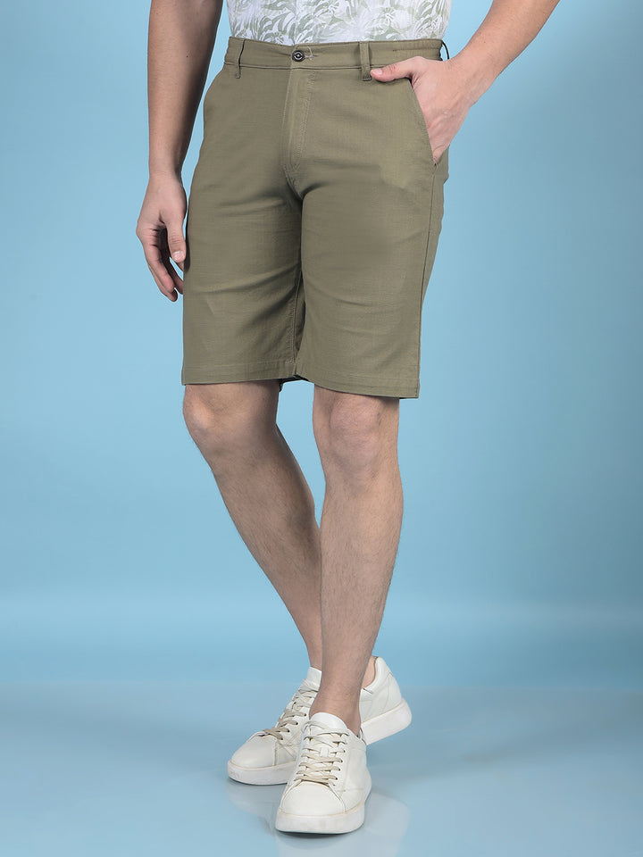 Brown Shorts-Men Shorts-Crimsoune Club