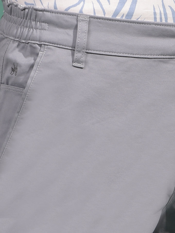 Blue Cotton Shorts-Men Shorts-Crimsoune Club