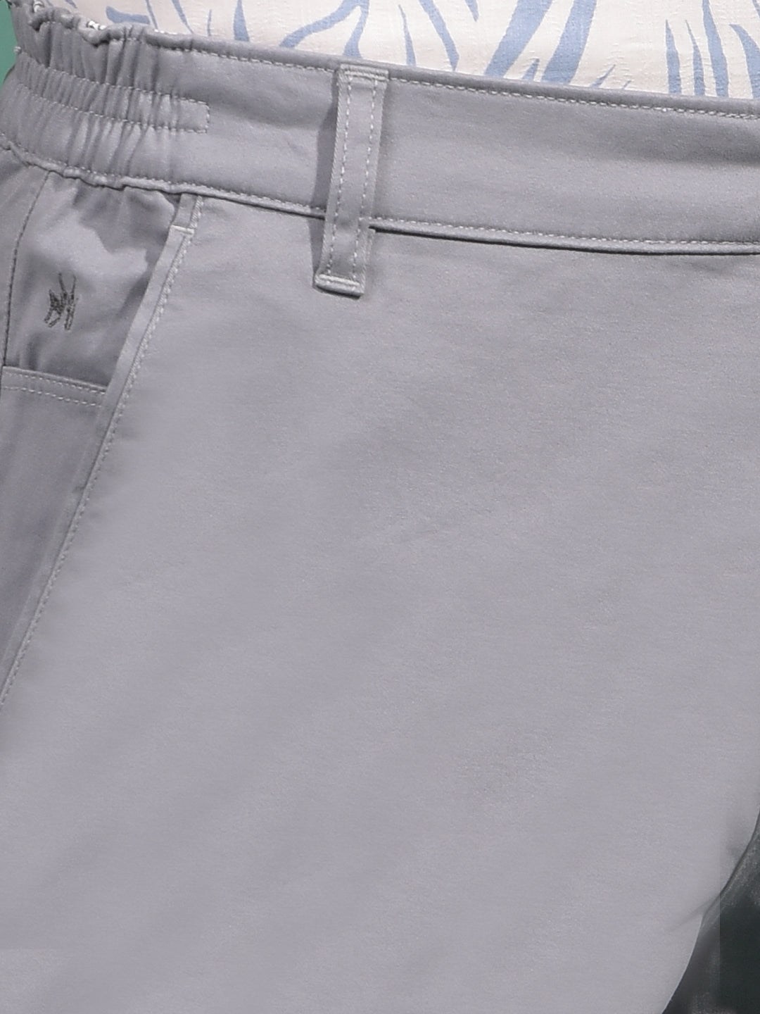 Blue Cotton Shorts-Men Shorts-Crimsoune Club