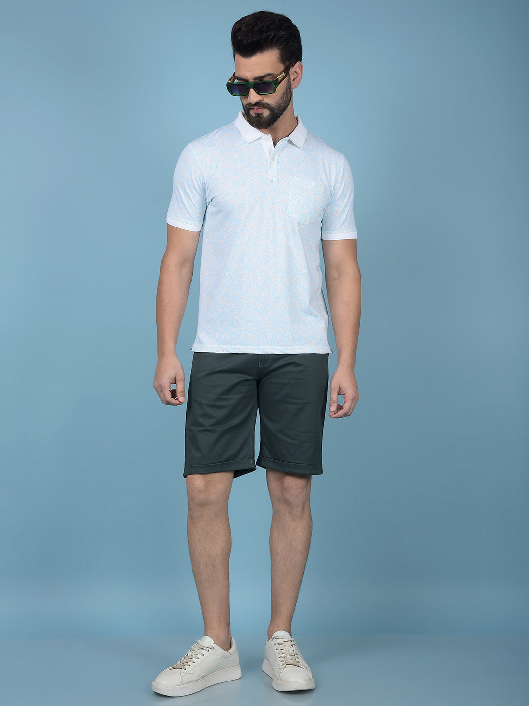 Green Shorts-Men Shorts-Crimsoune Club