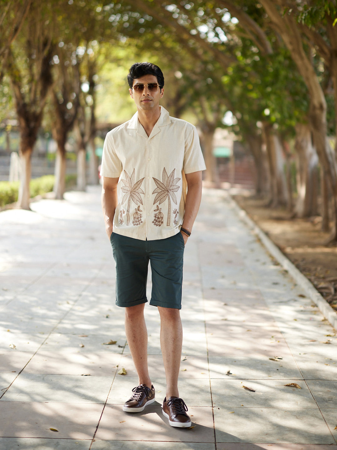 Green Shorts-Men Shorts-Crimsoune Club