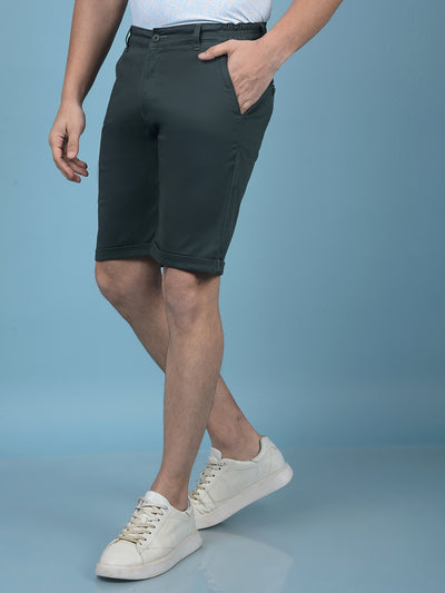 Green Shorts-Men Shorts-Crimsoune Club