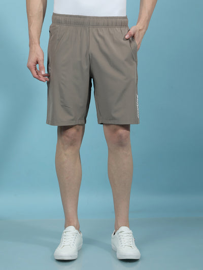 Khaki Shorts-Men Shorts-Crimsoune Club