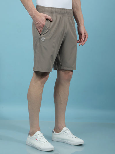 Khaki Shorts-Men Shorts-Crimsoune Club