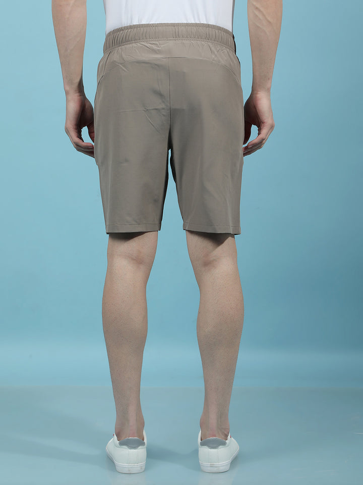 Khaki Shorts-Men Shorts-Crimsoune Club