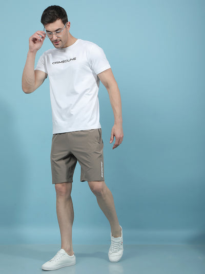 Khaki Shorts-Men Shorts-Crimsoune Club