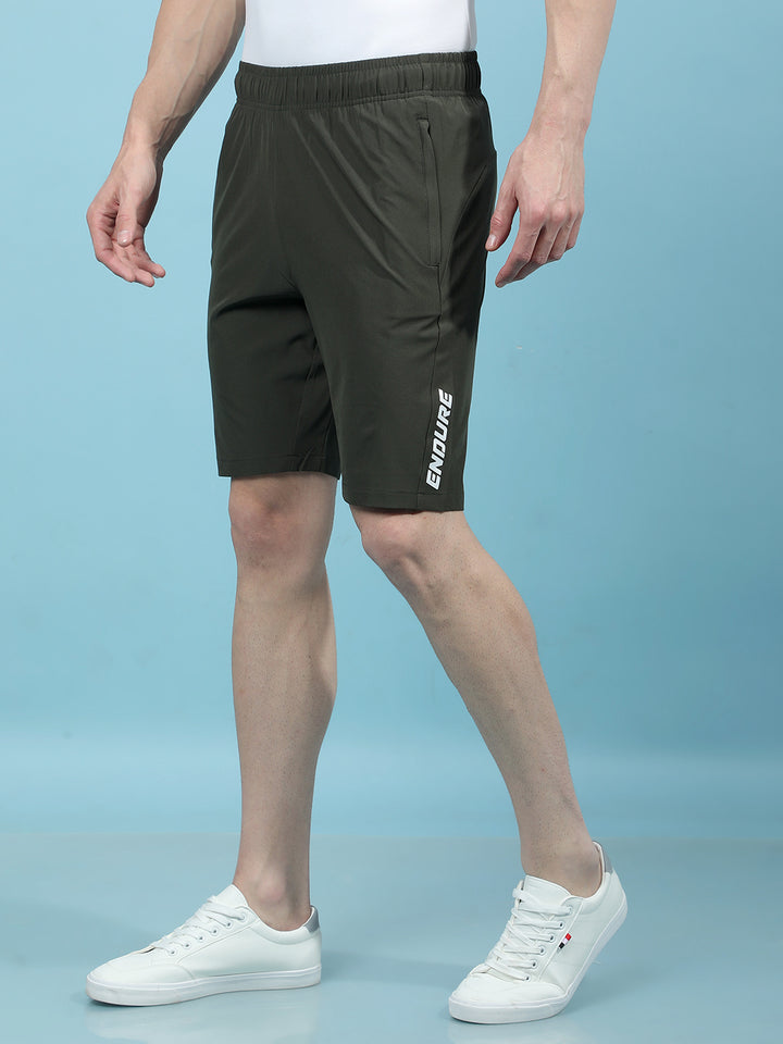 Olive Shorts-Men Shorts-Crimsoune Club