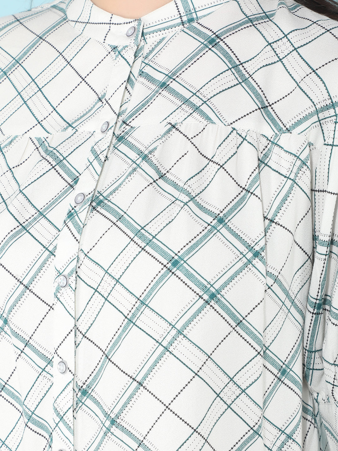 White Printed Top-Women Tops-Crimsoune Club