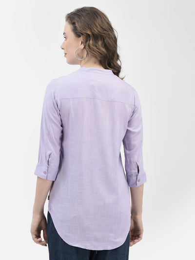 Purple Top-Women Tops-Crimsoune Club