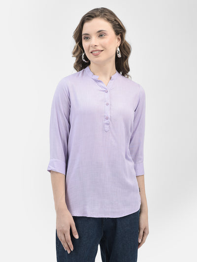Purple Top-Women Tops-Crimsoune Club