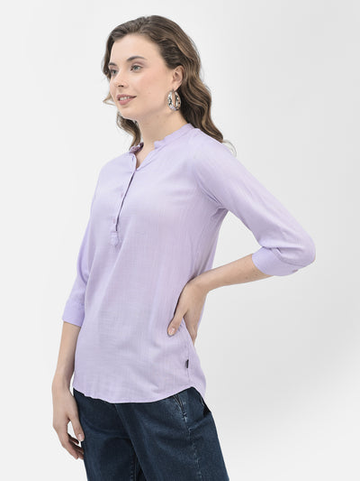 Purple Top-Women Tops-Crimsoune Club