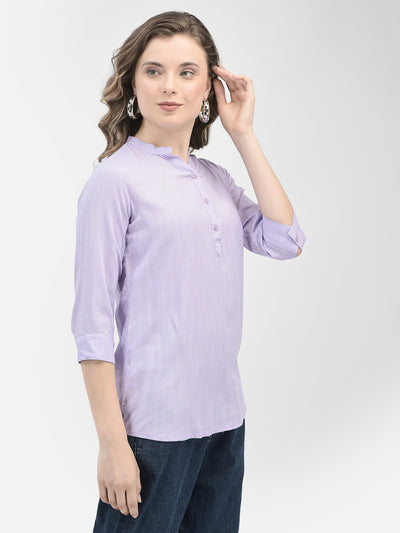 Purple Top-Women Tops-Crimsoune Club