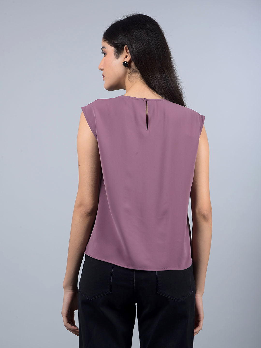 Purple Top-Women Tops-Crimsoune Club