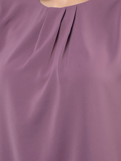 Purple Top-Women Tops-Crimsoune Club