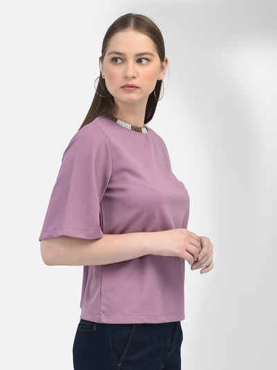 Purple Top-Women Tops-Crimsoune Club