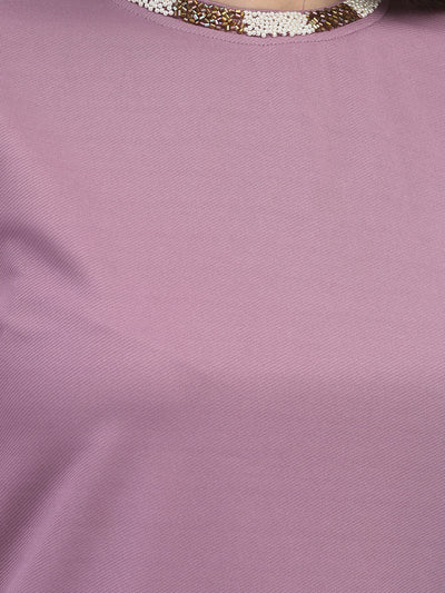 Purple Top-Women Tops-Crimsoune Club