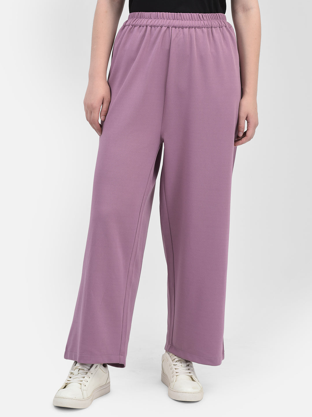 Purple Culottes-Women Culottes-Crimsoune Club