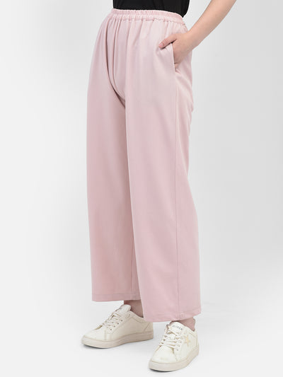 Peach Culottes-Women Culottes-Crimsoune Club