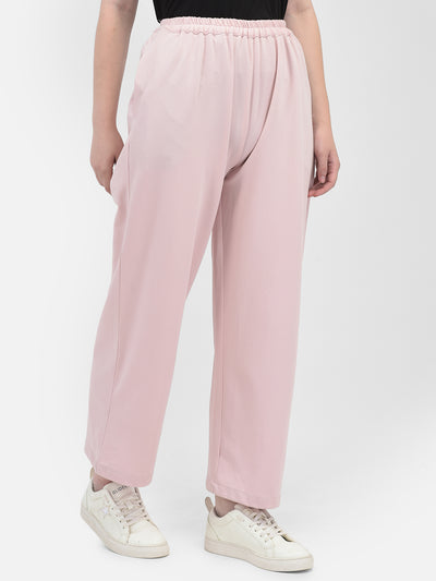 Peach Culottes-Women Culottes-Crimsoune Club
