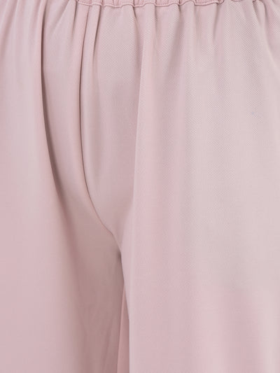 Peach Culottes-Women Culottes-Crimsoune Club