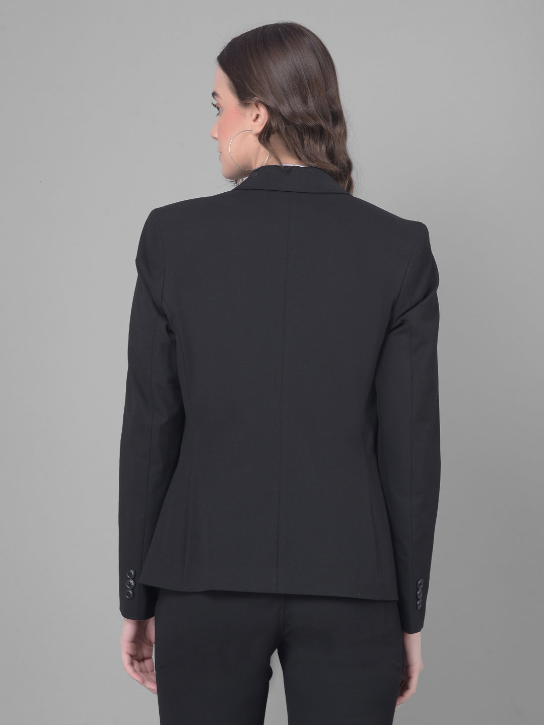 Black Single Breasted Blazer – Crimsoune Club