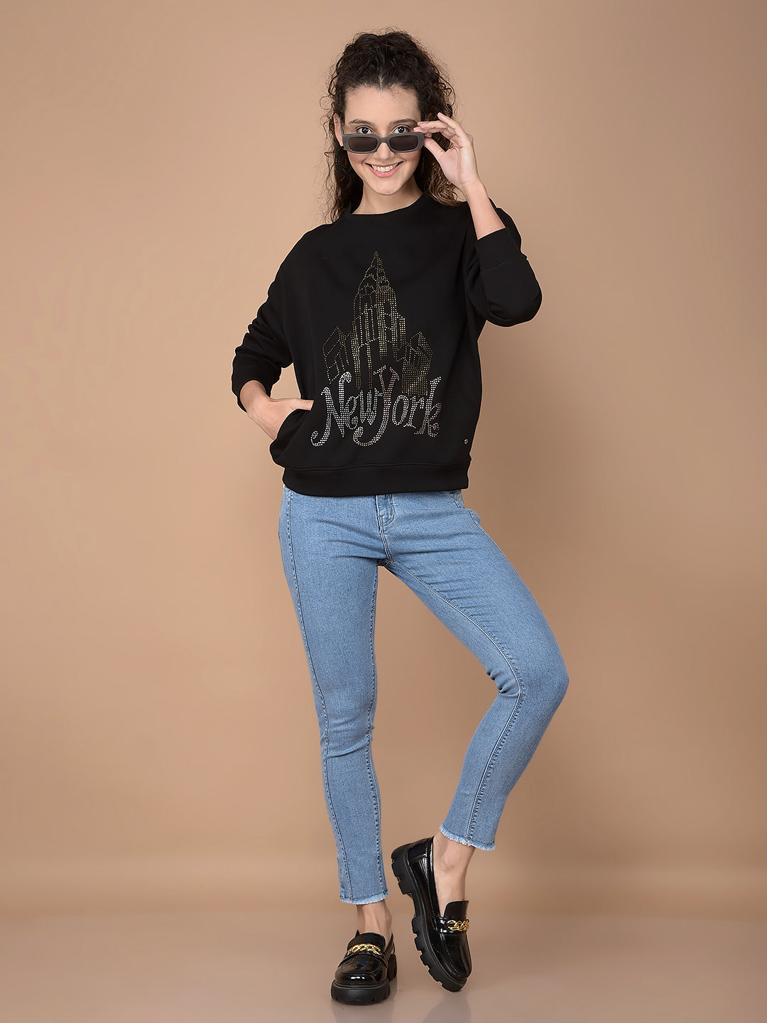 Blue Skinny Jeans-Women Jeans-Crimsoune Club