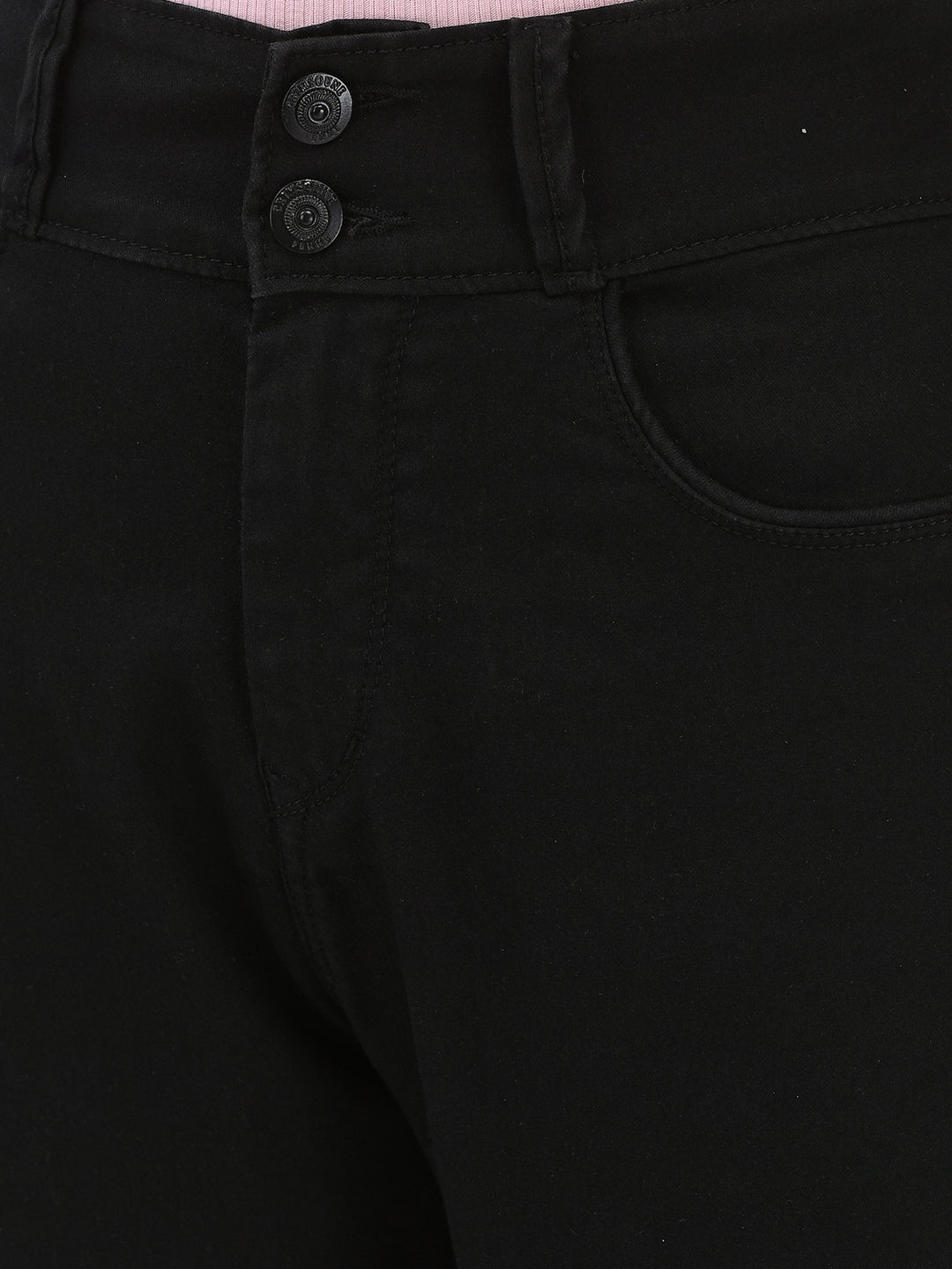 Shaping Black High-Waist Skinny Jeans-Women Jeans-Crimsoune Club