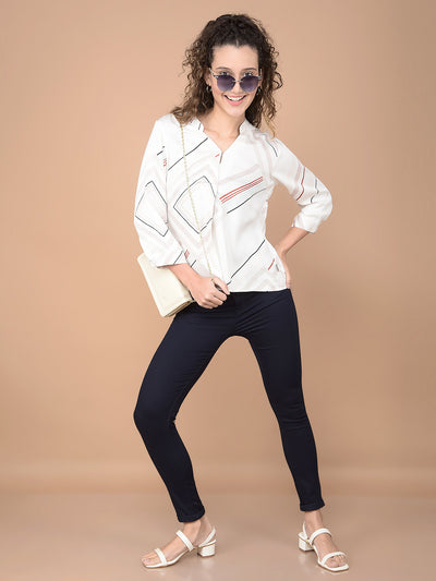 Navy Blue Skinny High-Waist Jeans-Women Jeans-Crimsoune Club