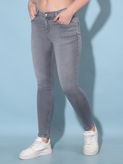 Black Skinny Jeans-Women Jeans-Crimsoune Club