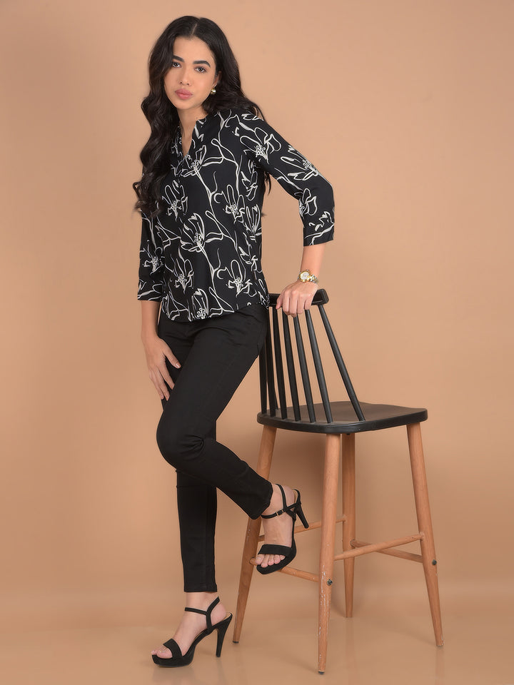 Black High Waist Jeans-Women Jeans-Crimsoune Club