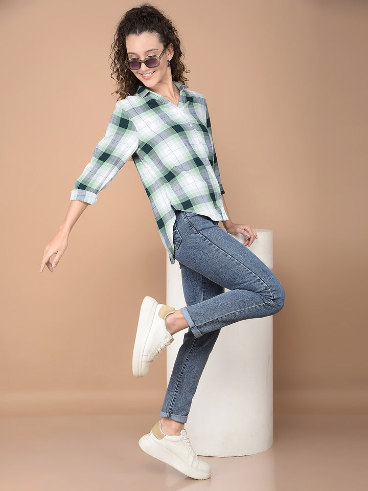 Blue Straight Jeans-Women Jeans-Crimsoune Club
