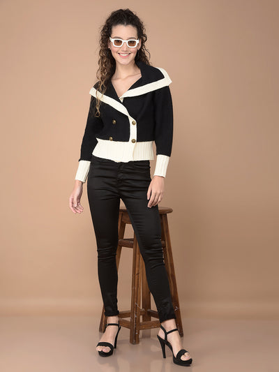 Black Skinny High-Waist Jeans-Women Jeans-Crimsoune Club
