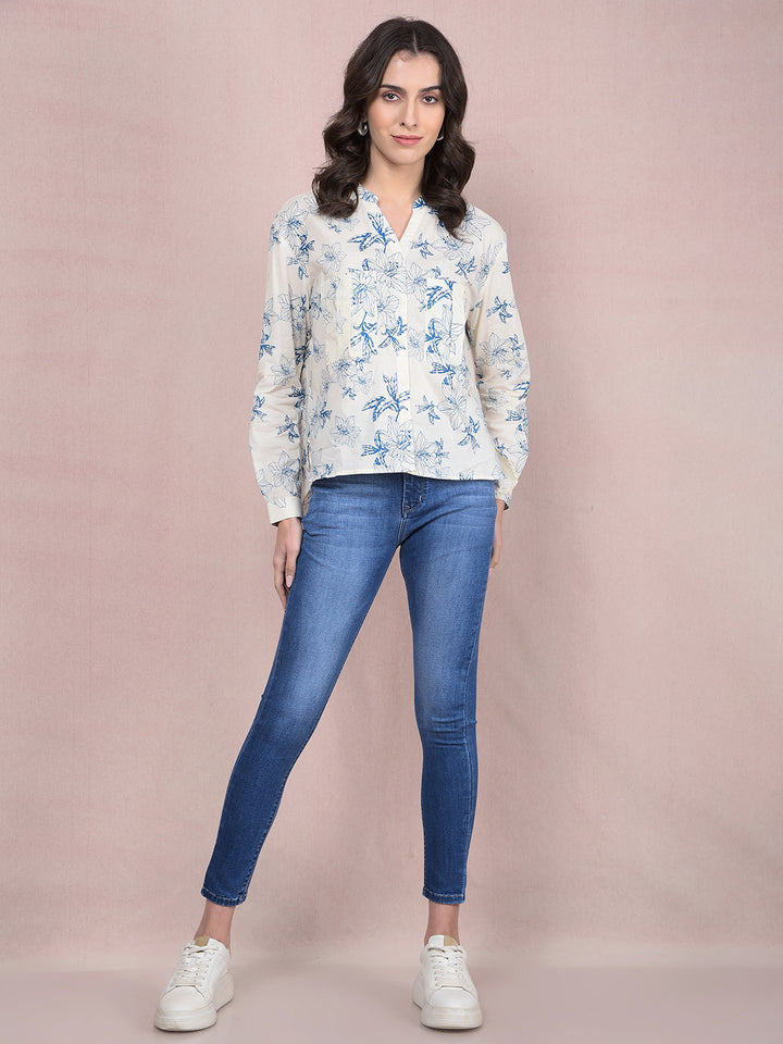 Navy Blue Skinny High-Waist Jeans-Women Jeans-Crimsoune Club