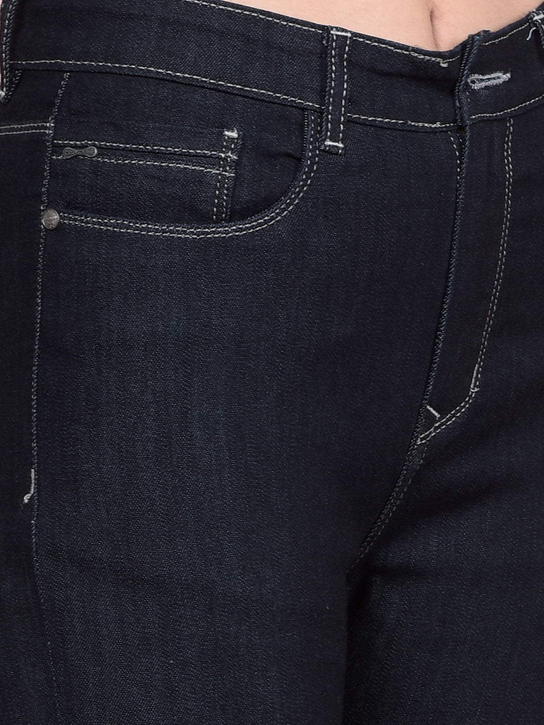 Black Skinny High-Waist Jeans-Women Jeans-Crimsoune Club