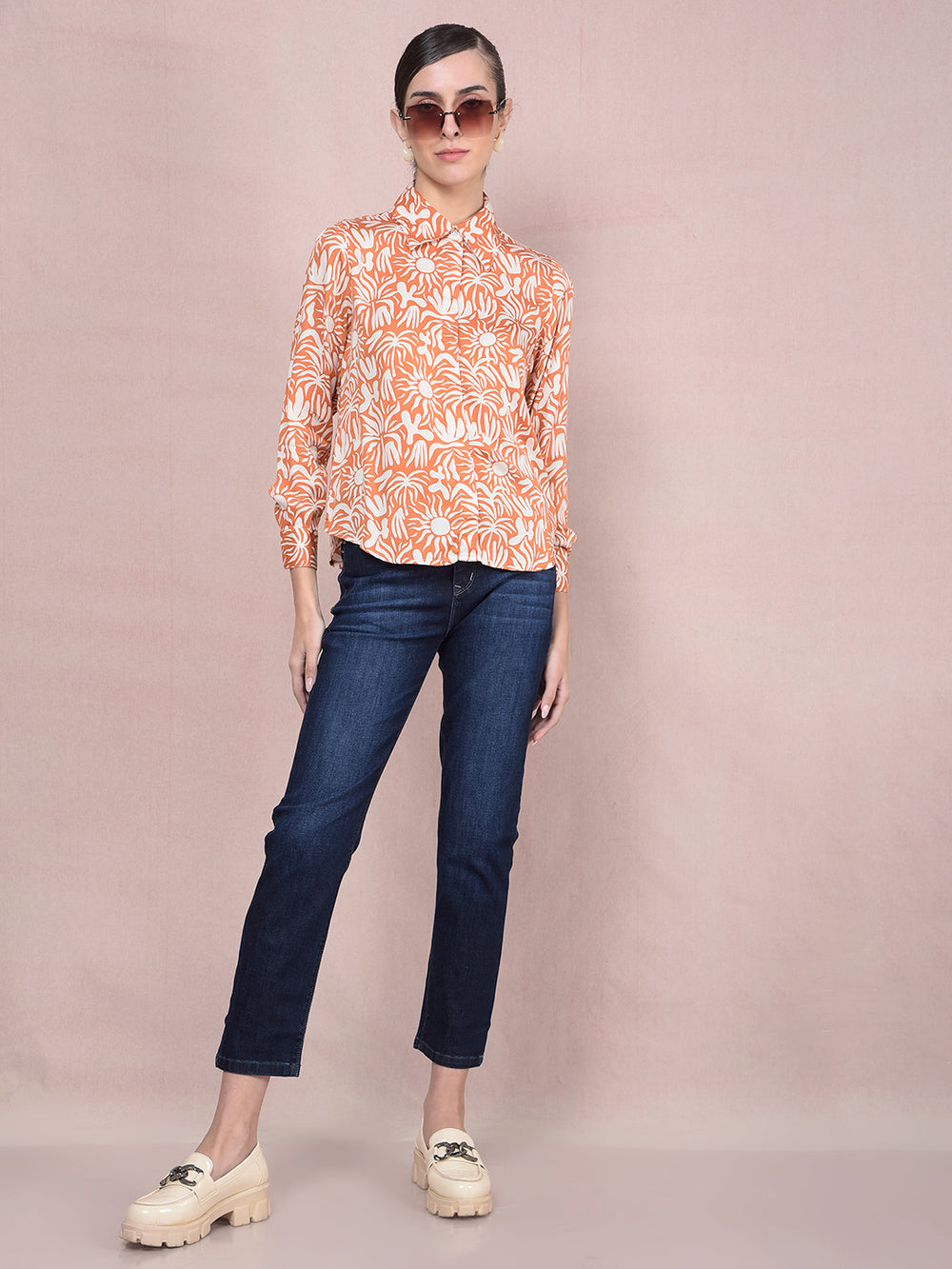 Navy Blue Jeans-Women Jeans-Crimsoune Club